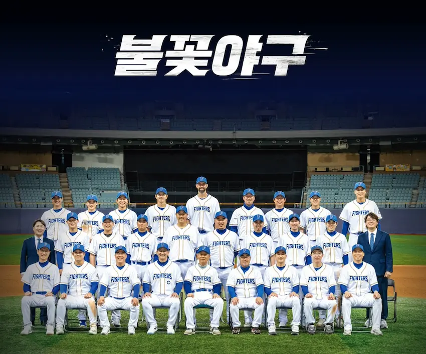 불꽃야구 공식 포스터